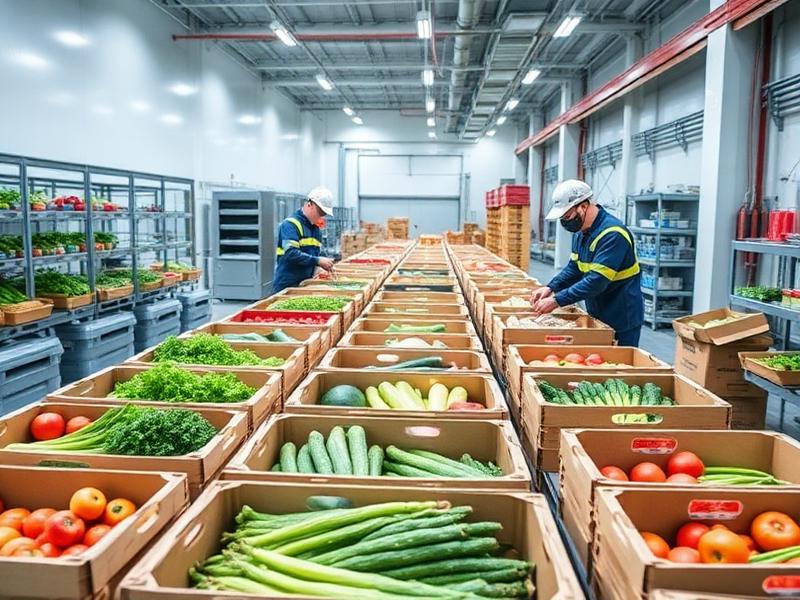 Modern packing facility